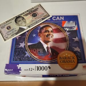 Barack Obama Yes We Can 1000 Piece Puzzle